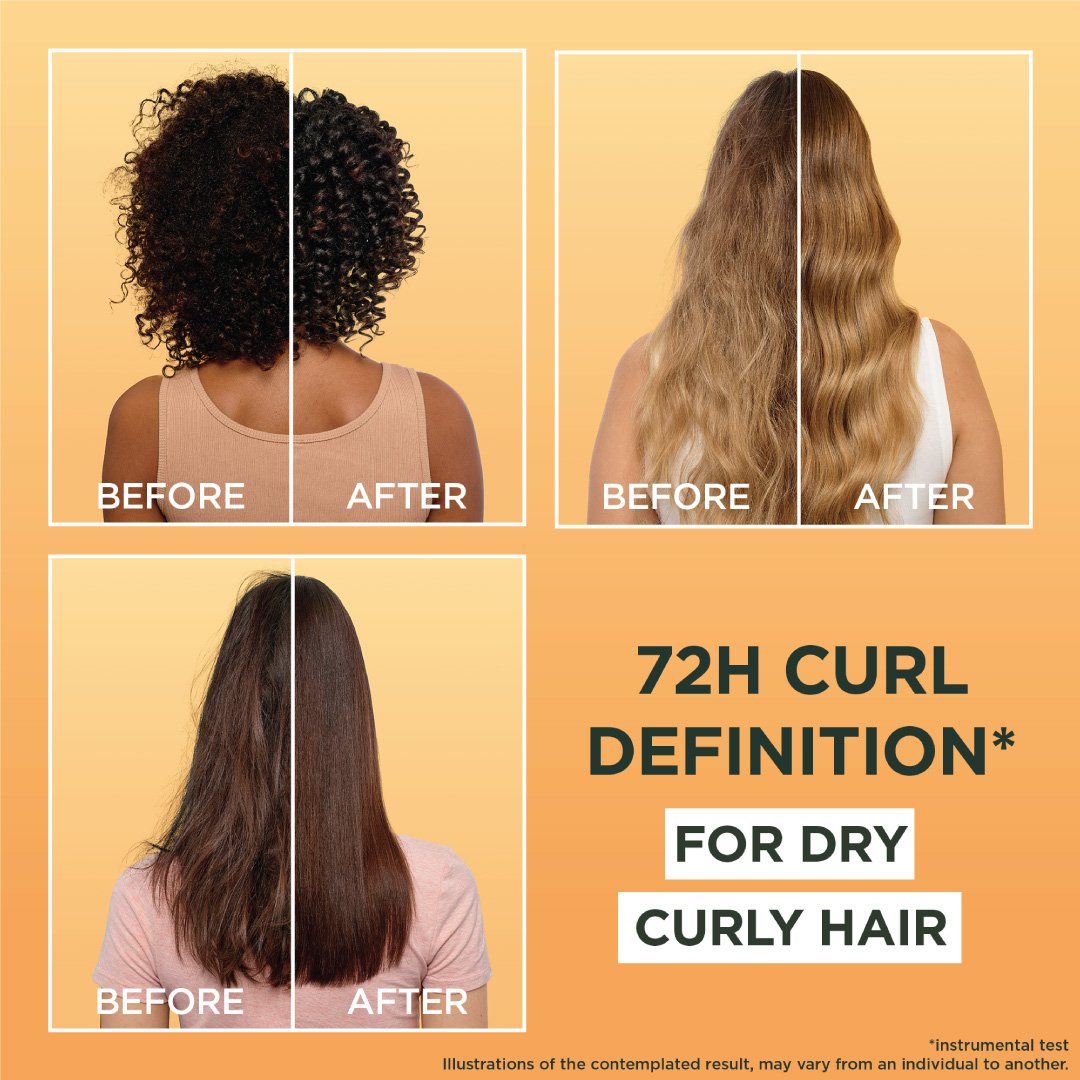 Cocoa Butter Conditioner Before & After